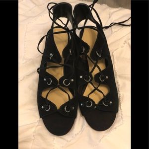 Marc Fisher black sandals